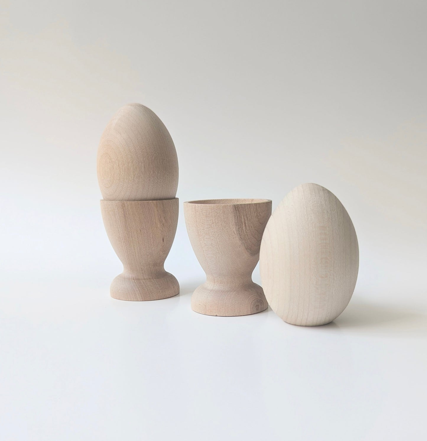 Wooden Egg in a Cup Toy