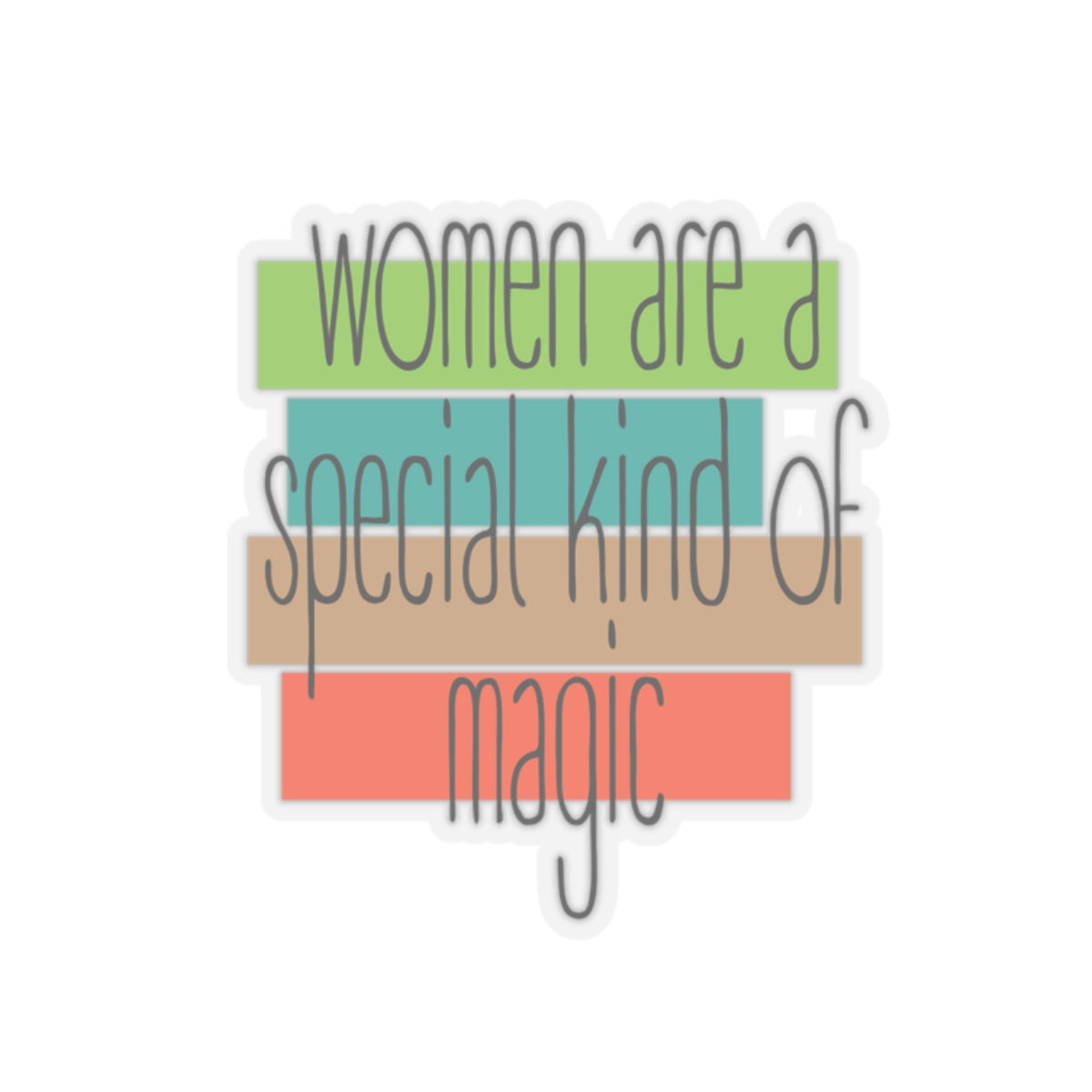 WOMEN and Magic sticker