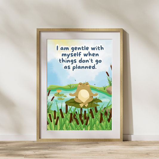 Kids Motivational Poster, Love yourself - DIGITAL