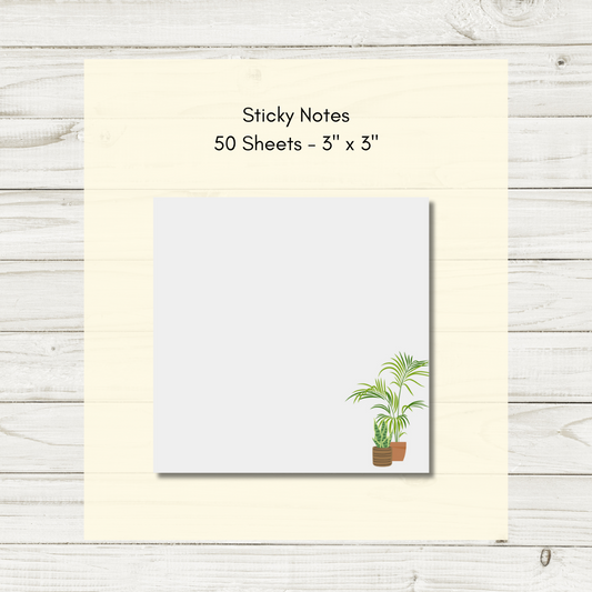Plant Sticky Notes