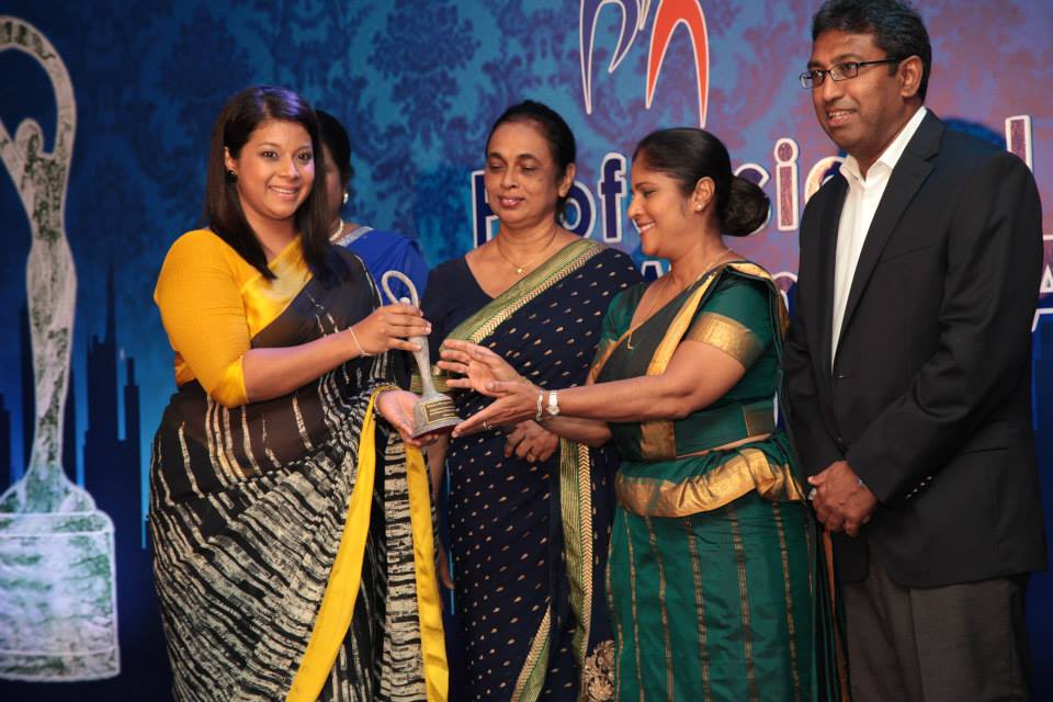 QUEBEE DEN (PVT) LIMITED wins the Best Entrepreneur Award for Small Scale Industries 2014/2015