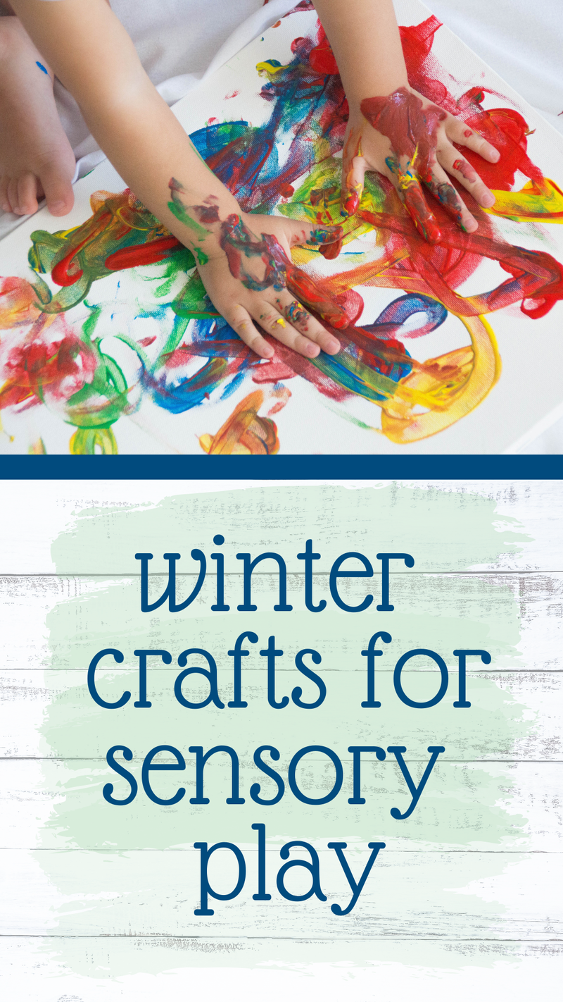 Winter Crafts for Sensory Play (Perfect for Toddlers)