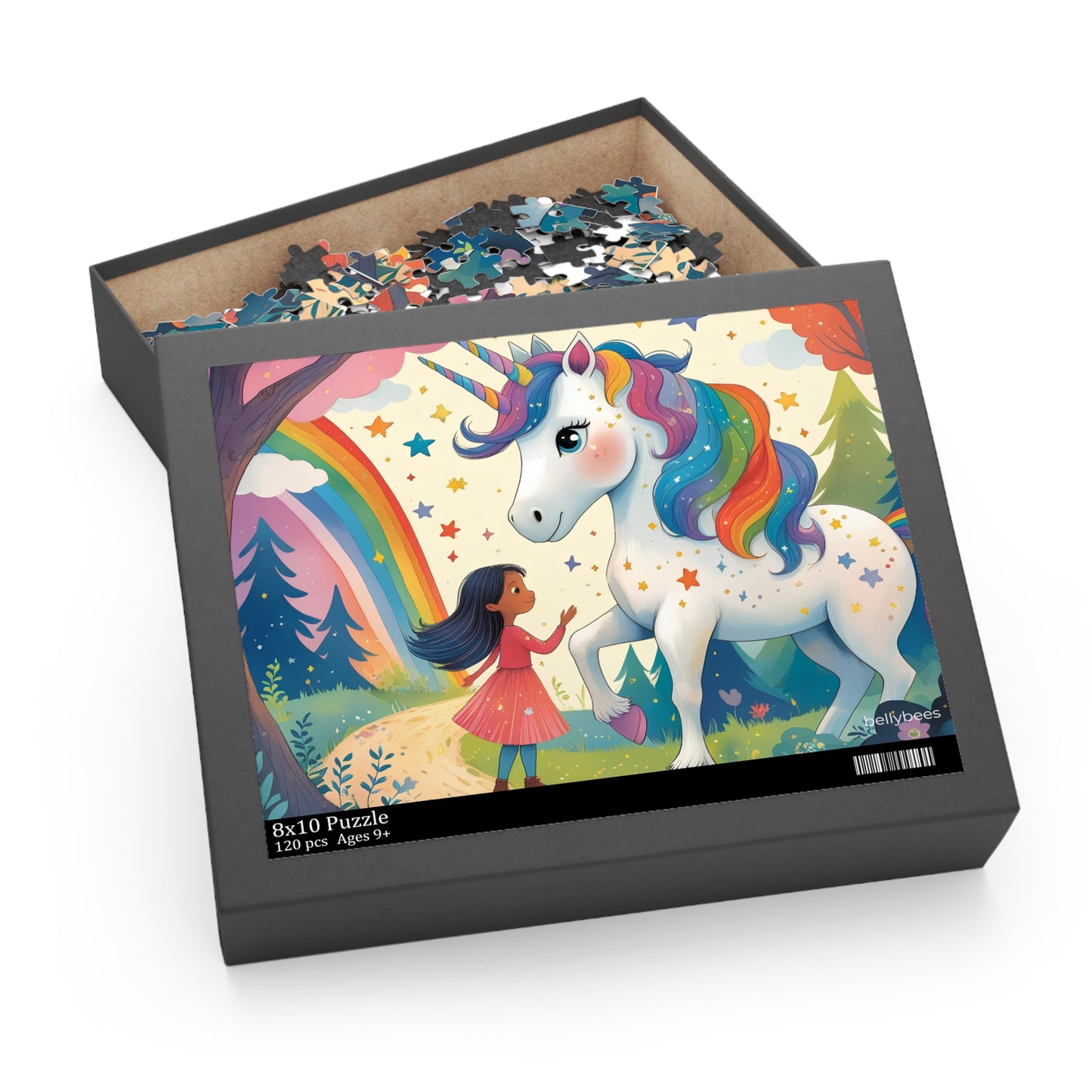 Unicorn Jigsaw Puzzle for kids with 120 pieces