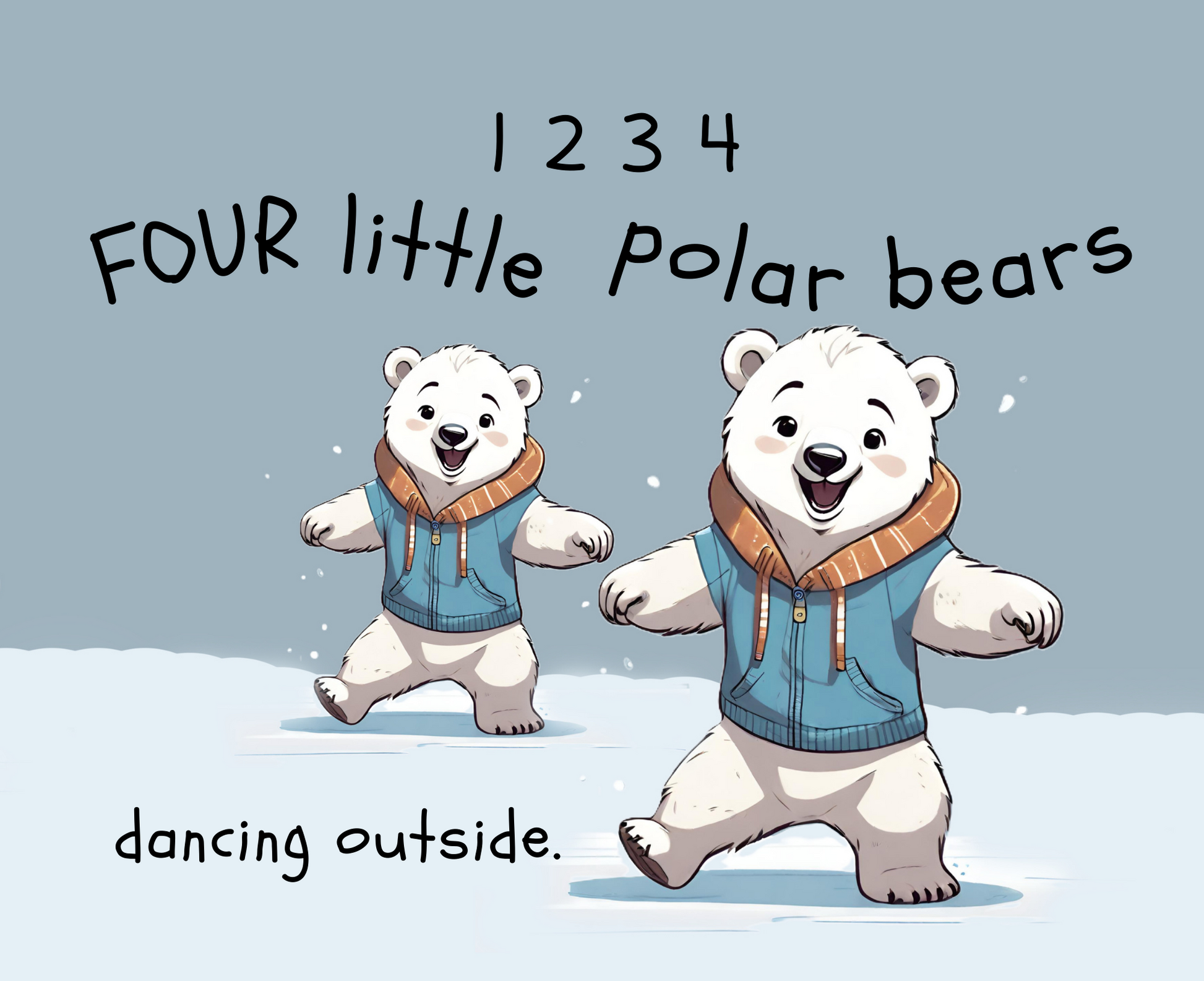 10 Little Polar Bears: Inside Pages 2