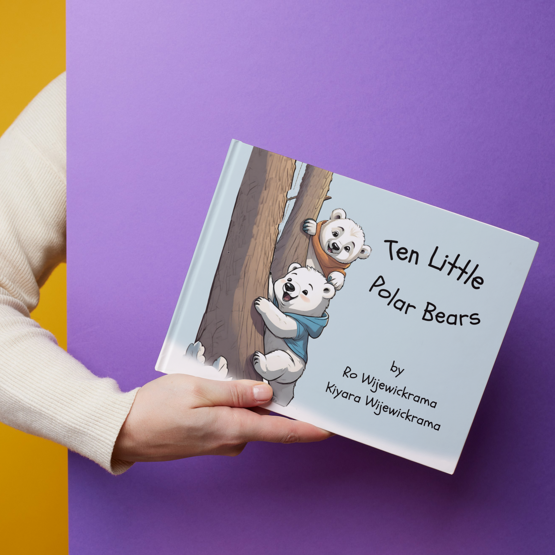 10 Little Polar Bears: Learn to count from one to ten Book cover 2