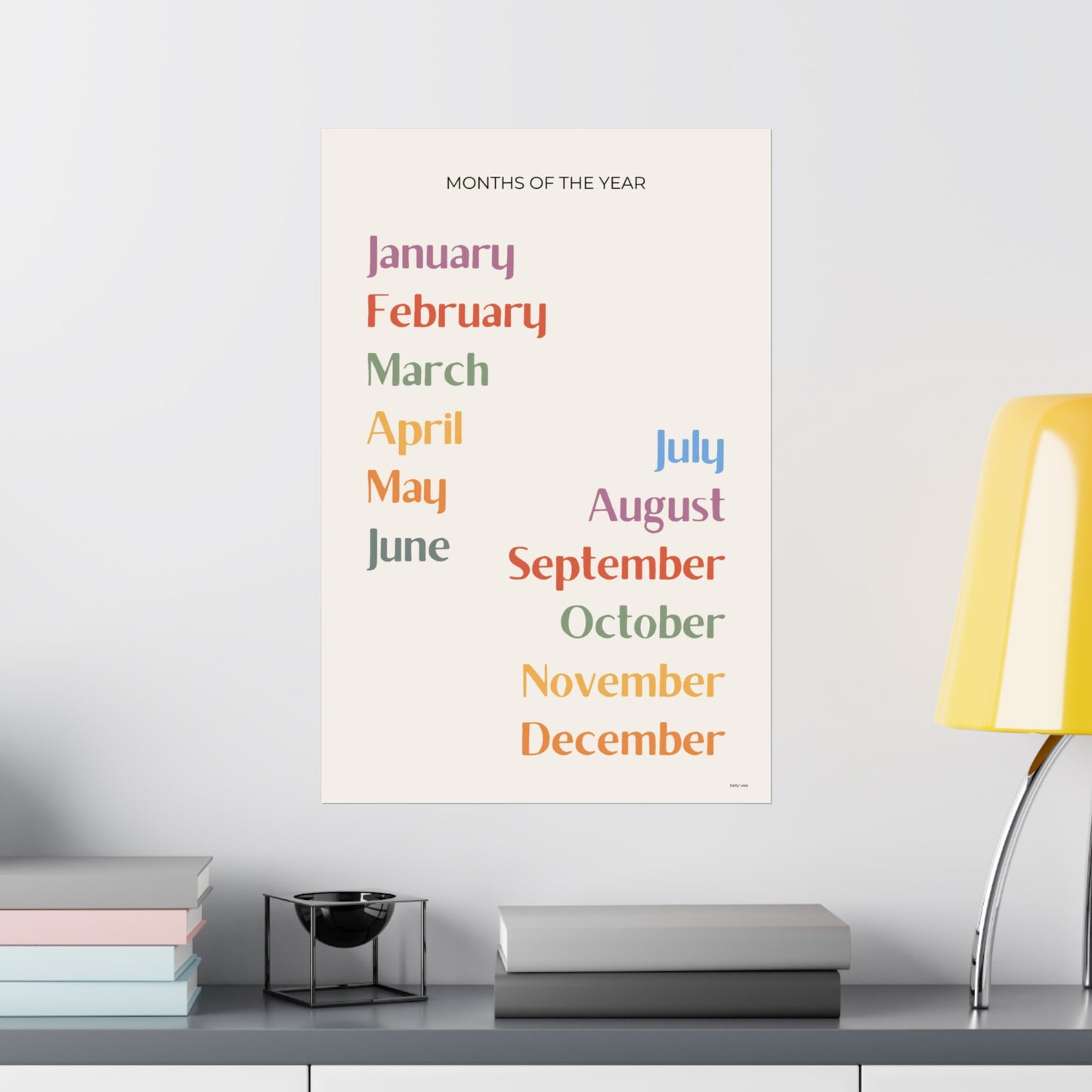 Rainbow Month Poster - PRINTED