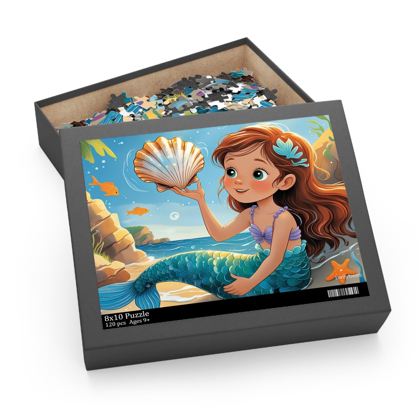 Mermaid Jigsaw Puzzle for kids with 120 pieces