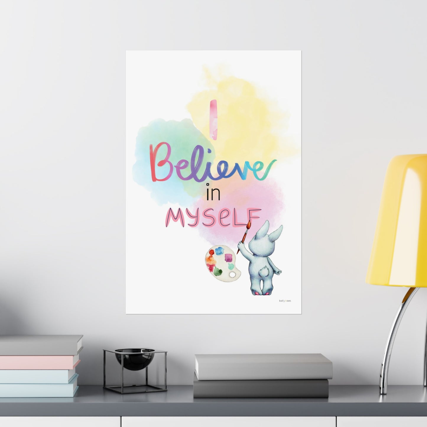 Kids Motivational Poster, I believe - PRINTED