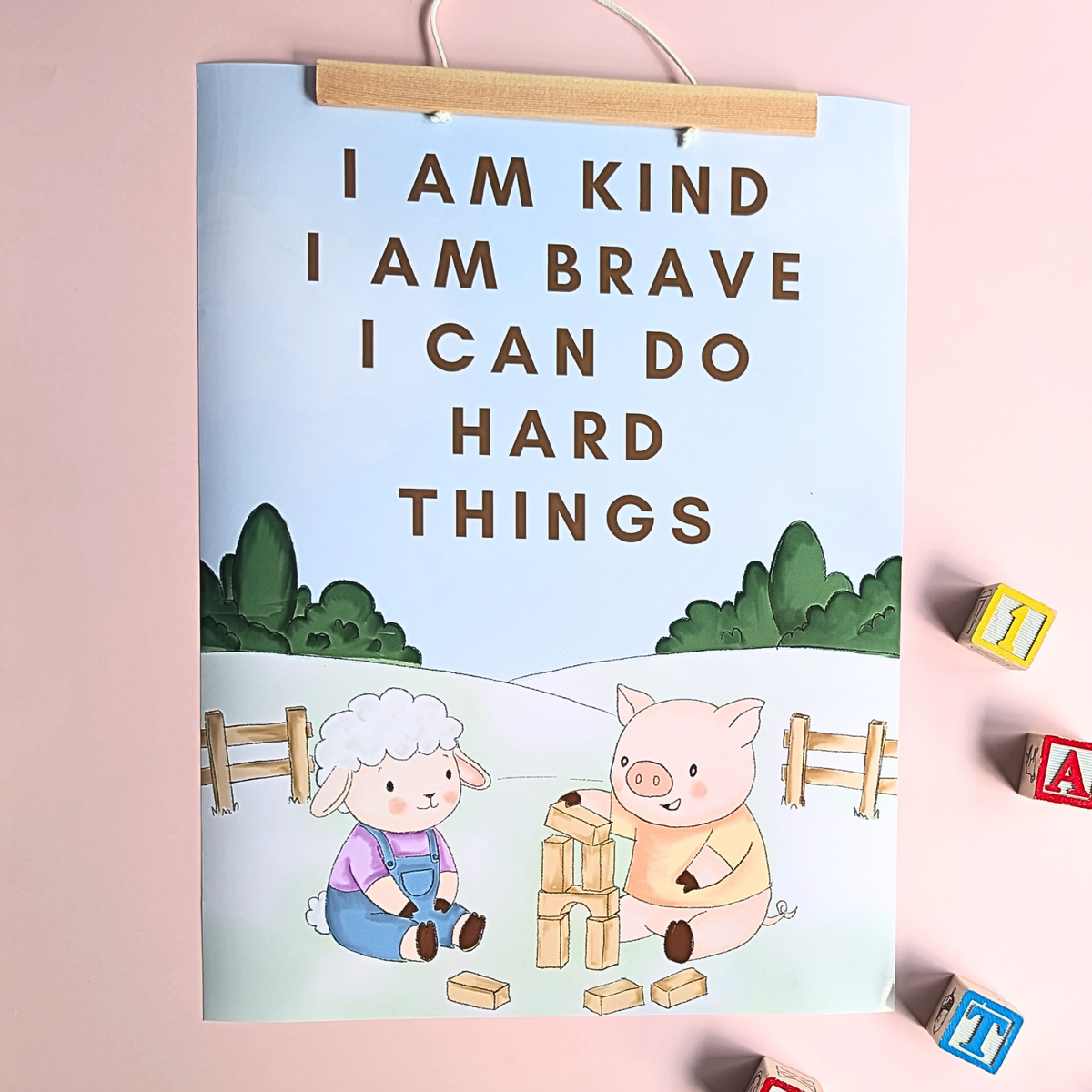 Positive Affirmation Room Poster