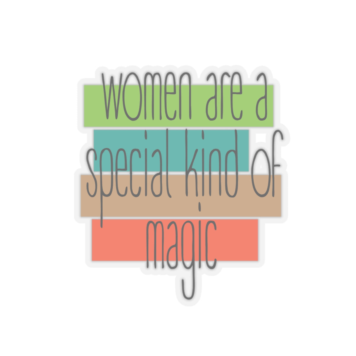 WOMEN and Magic sticker