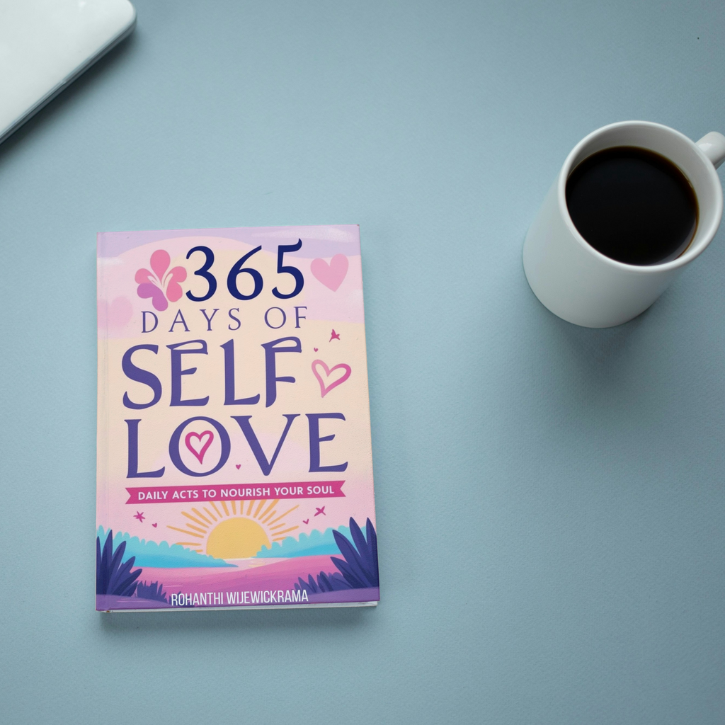 365 Self-Love Prompts Book with Coffee