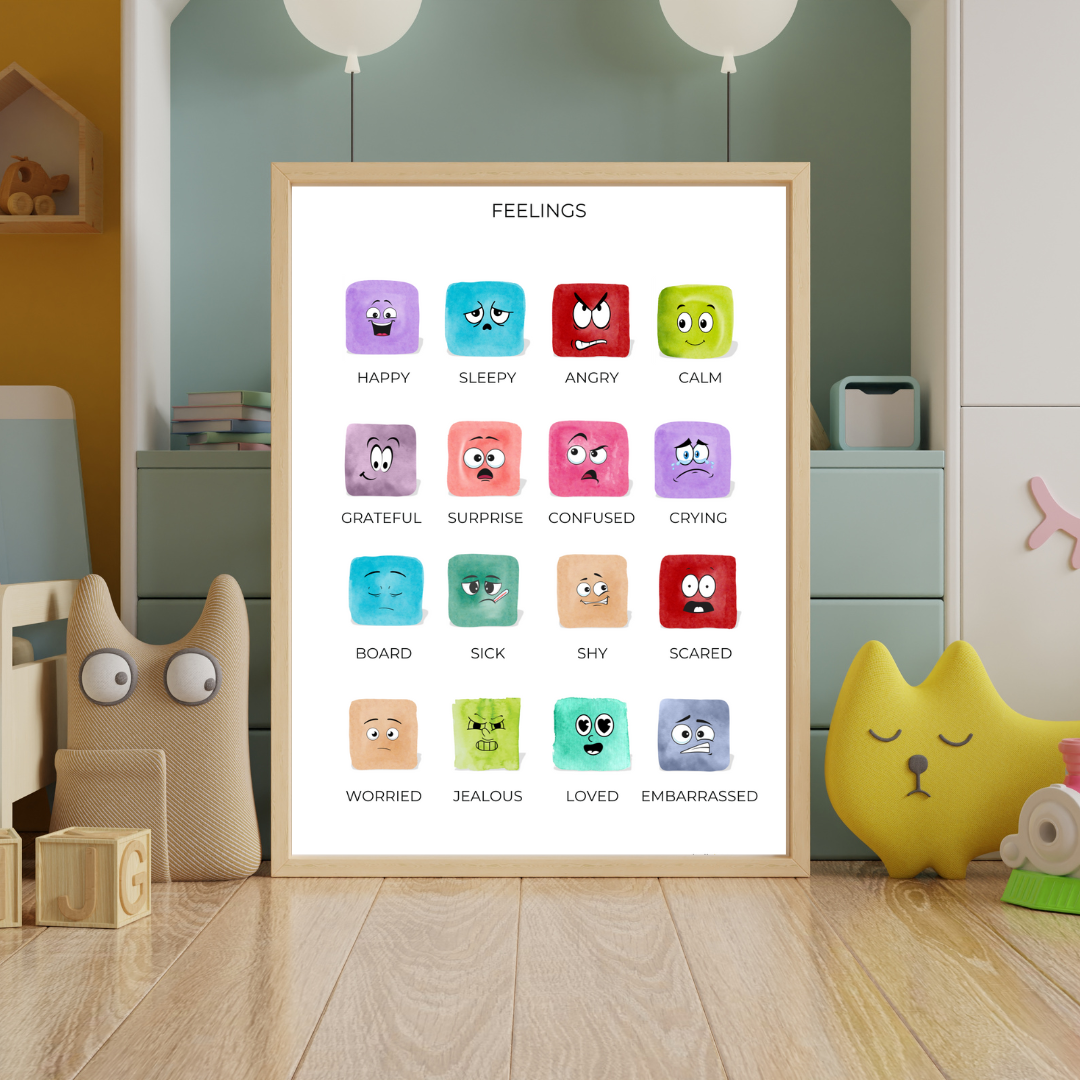 Feelings Poster DIGITAL DOWNLOAD PRINTABLE