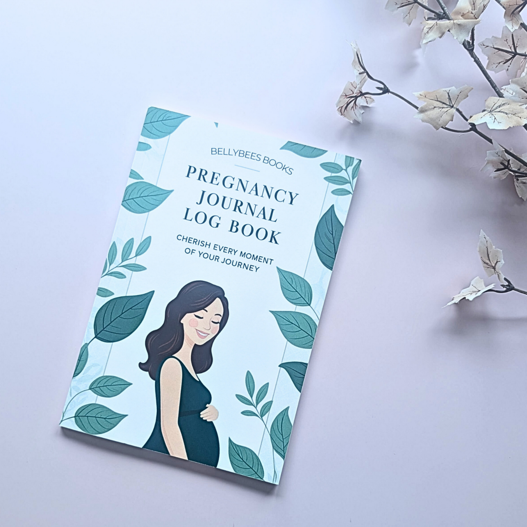 Pregnancy Journal Log Book, Cherish Every Moment of your Journey, Keepsake