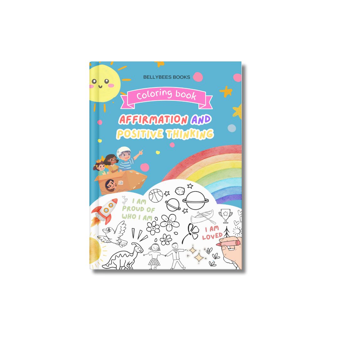 Affirmation Coloring Book for Kids Book cover