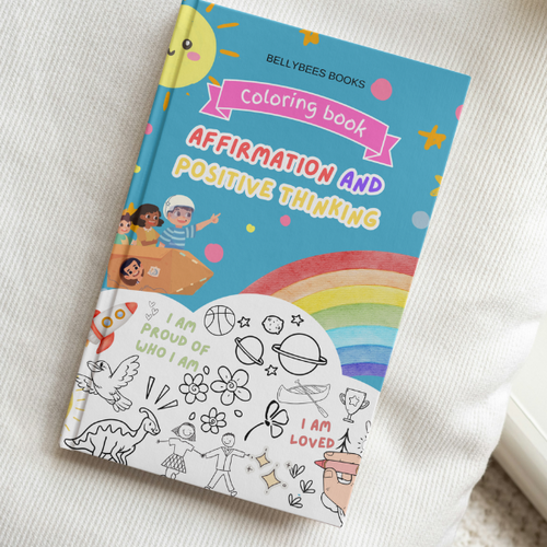 Affirmation Coloring Book for Kids Book cover 2