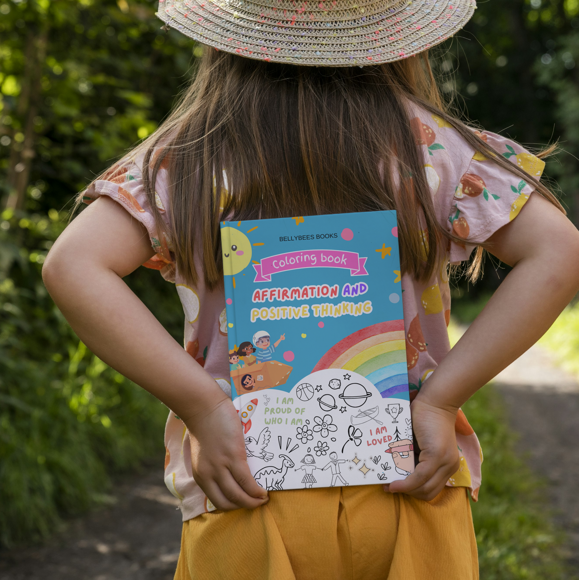 Affirmation Coloring Book for Kids Book cover 4
