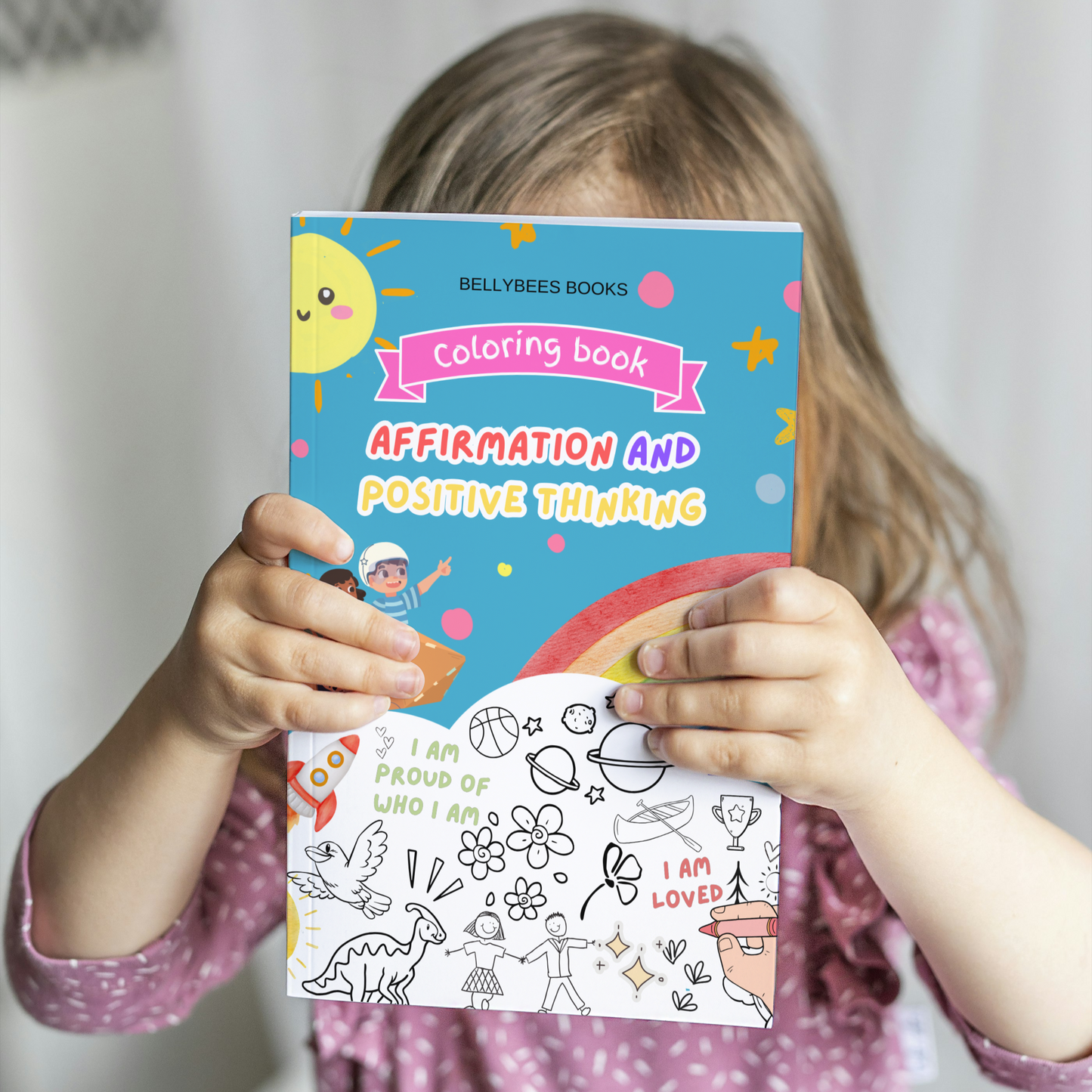 Affirmation and Positive Thinking Coloring Book for Kids