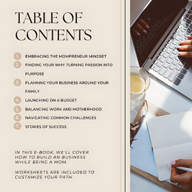 Free Ebook - Becoming a Mompreneur