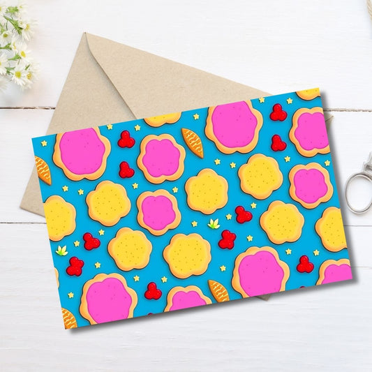 Baking Cookies Greeting Card | Printed Blank Note Cards