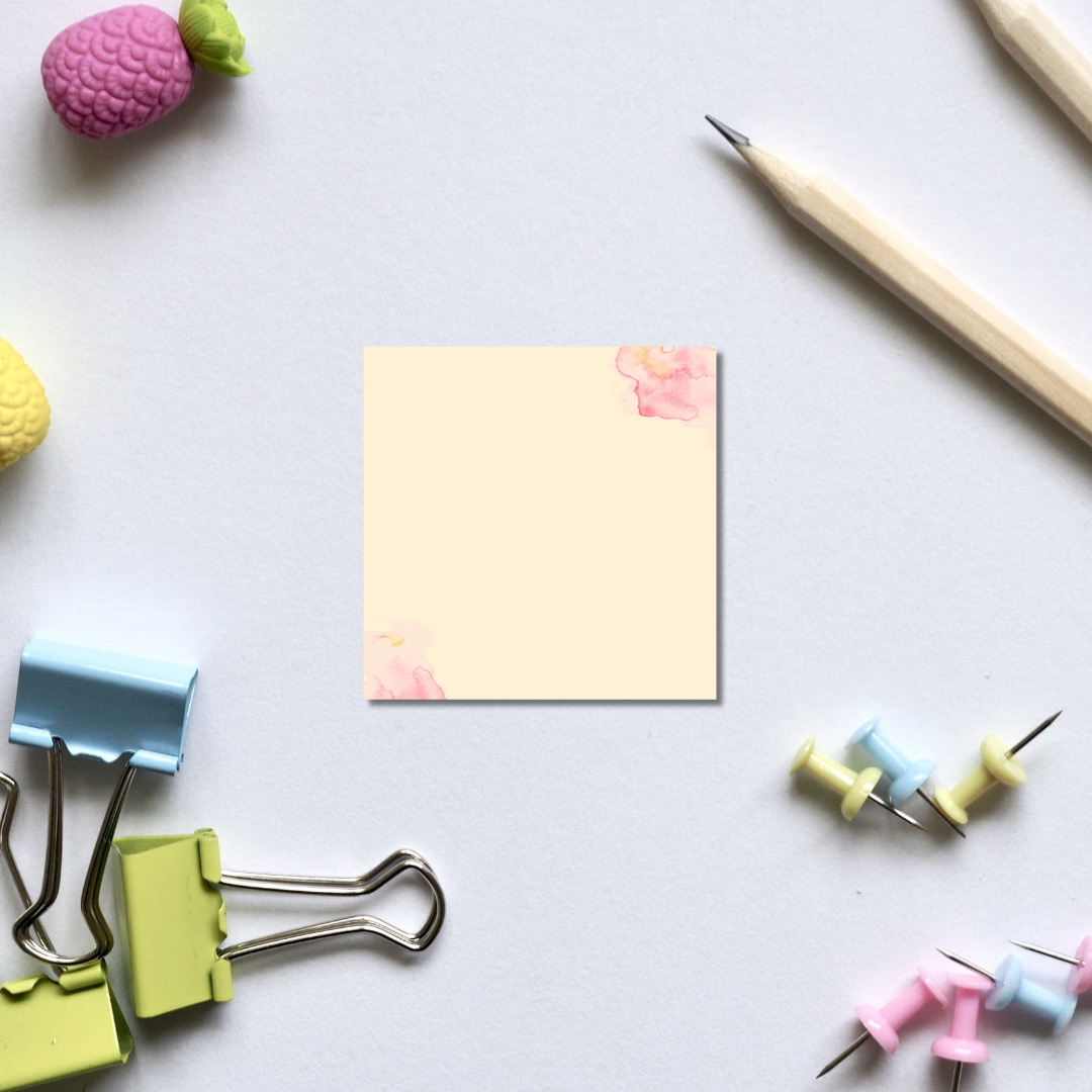 Watercolor Sticky Notes