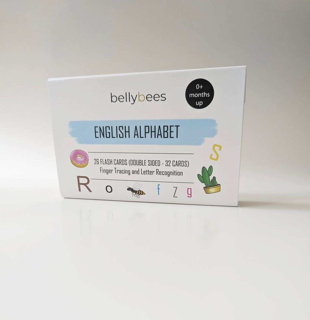 English Alphabet flashcards pack standing