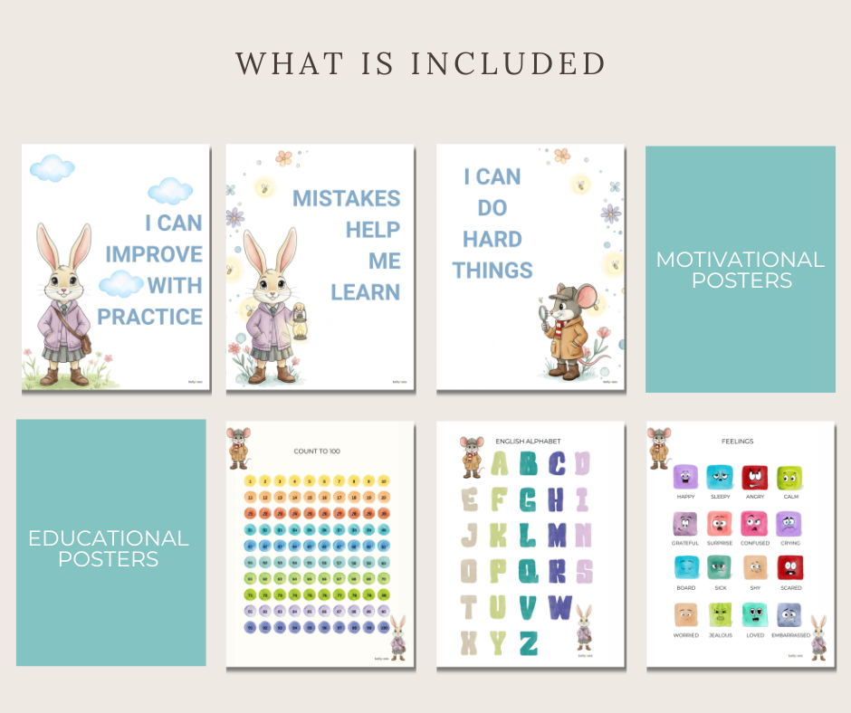 Classroom Welcome Kit Printable - DIGITAL DOWNLOAD