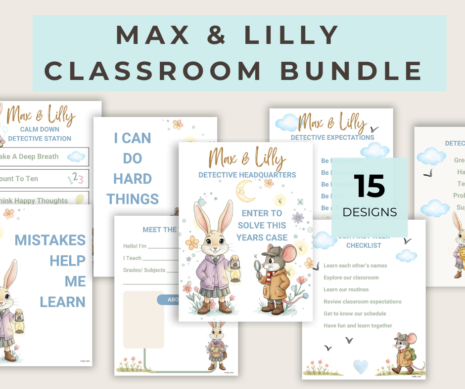 Classroom Welcome Kit Printable - DIGITAL DOWNLOAD