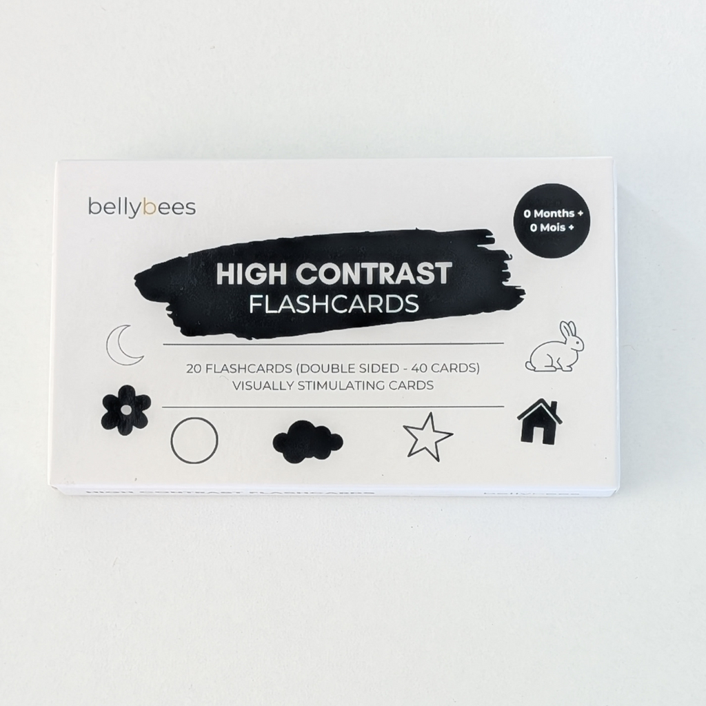 High Contrast flashcards box