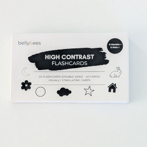 High Contrast flashcards box