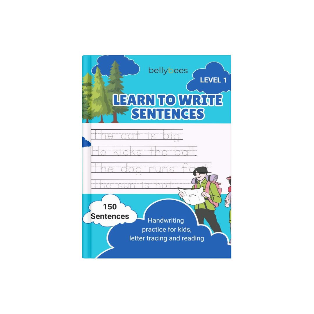 Sentence Builders: Learn to Write for Level 1: Practice for Kids, writing and reading workbook for kids