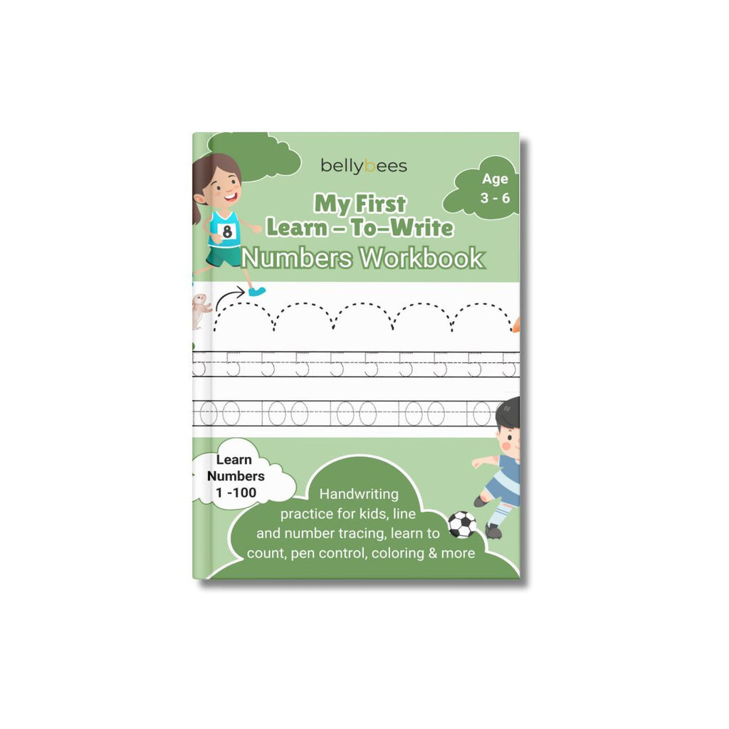 My First Learn to write number workbook