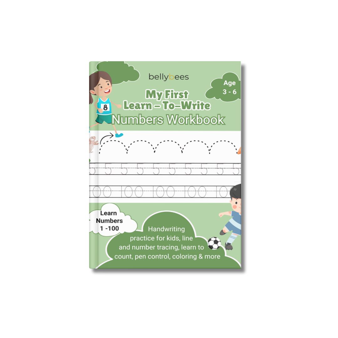 My First Learn to write number workbook