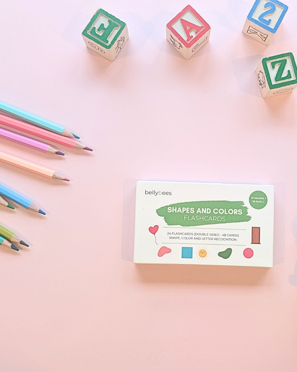 Shapes and Color Flashcards
