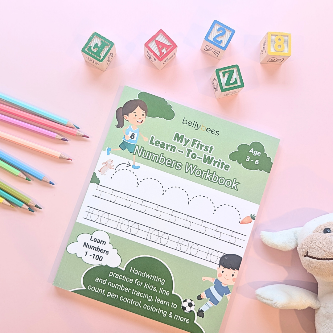 My first LEARN TO WRITE NUMBER TRACING book