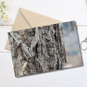 Tree Bark Greeting card