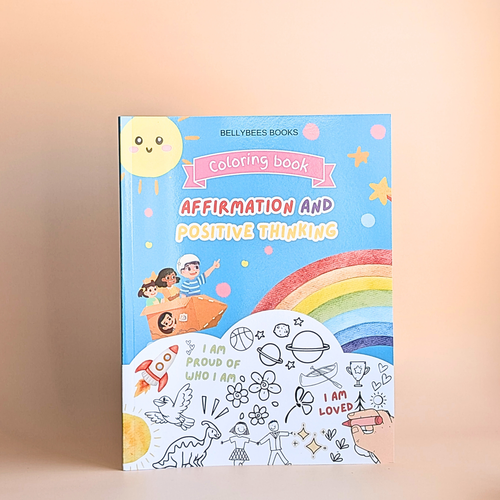 Affirmation and Positive Thinking Coloring Book for Kids