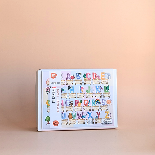 Alphabet Train Puzzle for Kids