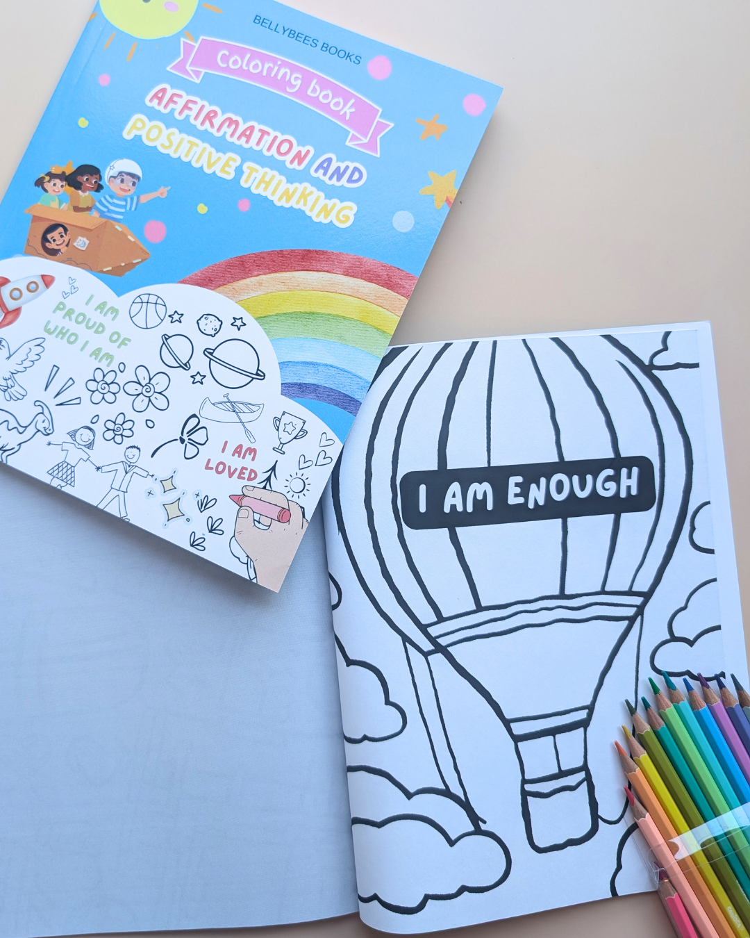 Affirmation and Positive Thinking Coloring Book for Kids