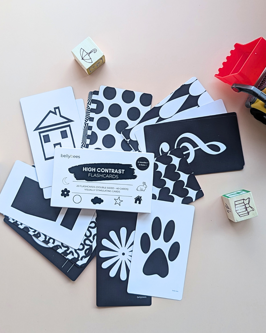 High Contrast Flashcards