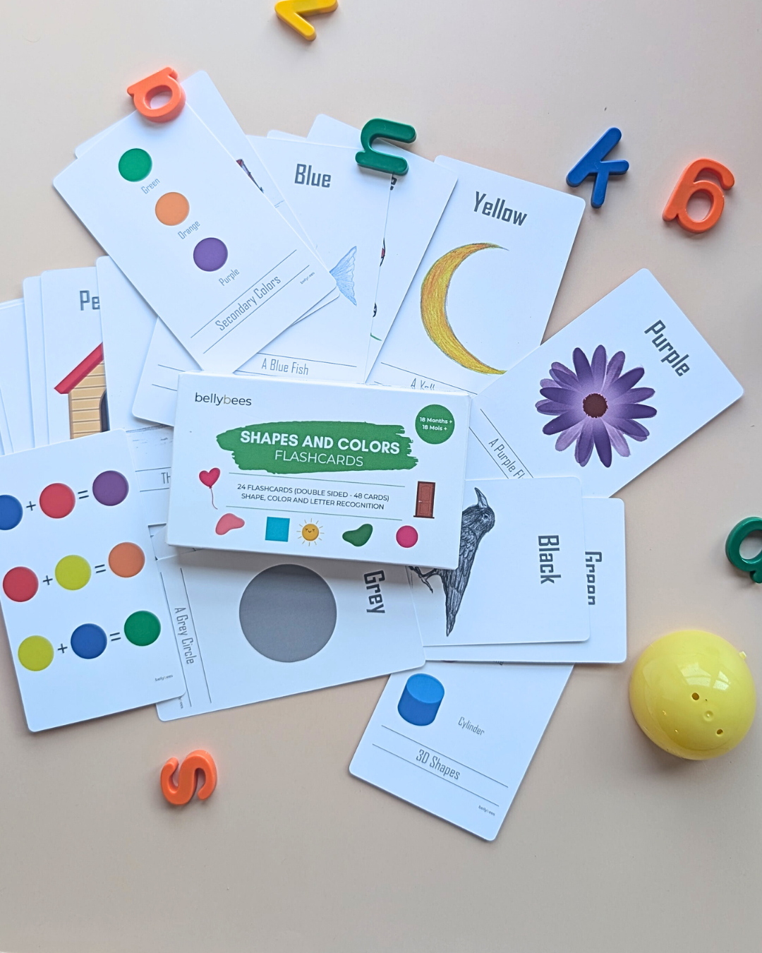 Shapes and Color Flashcards